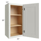 RTA Wellfleet Linen 15" x 30" Wall Cabinet