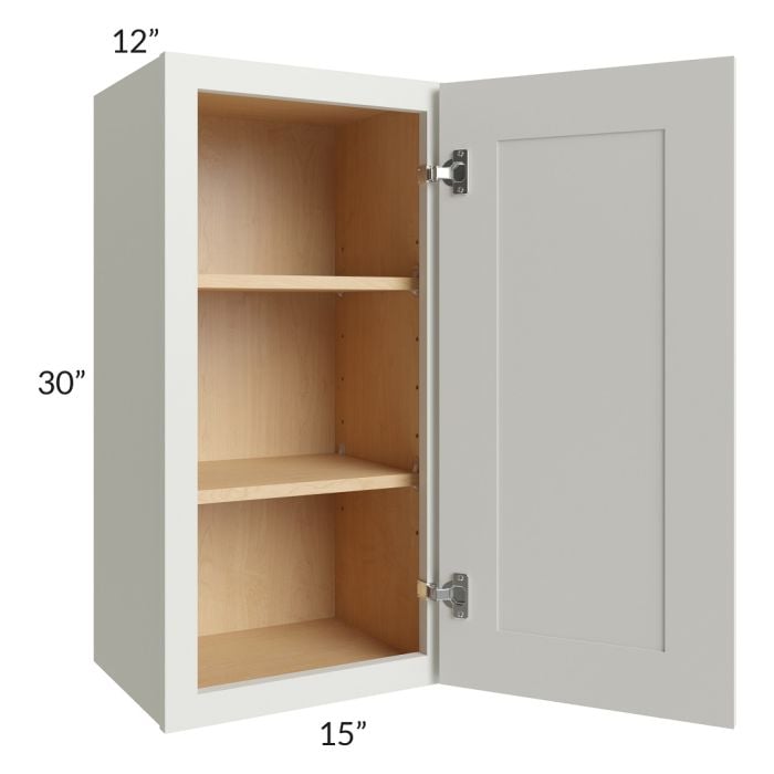 RTA Wellfleet Linen 15" x 30" Wall Cabinet