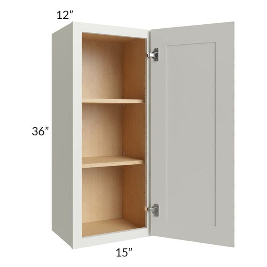 RTA Wellfleet Linen 15" x 36" Wall Cabinet