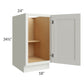 RTA Wellfleet Linen 18" Full Height Door Base Cabinet