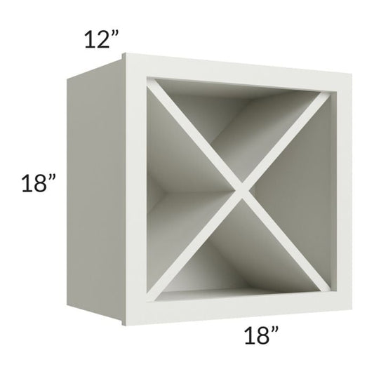 RTA Wellfleet Linen 18" x 18" Wine Cabinet