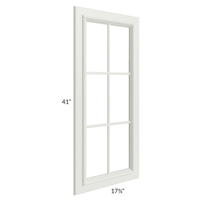 RTA Wellfleet Linen 18" x 42" Mullion Door (cabinet not included)