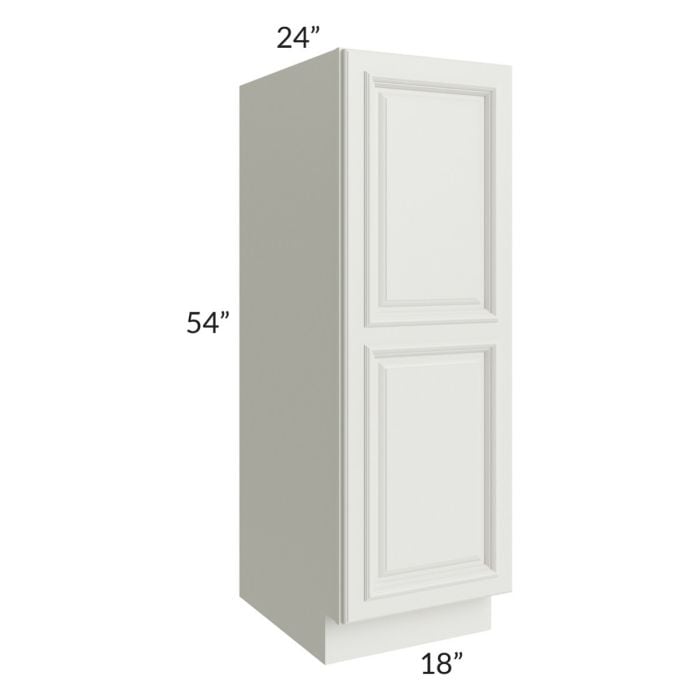 RTA Wellfleet Linen 18" x 54" Pantry Base Cabinet