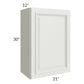 RTA Wellfleet Linen 21" x 30" Wall Cabinet