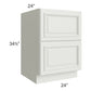 RTA Wellfleet Linen 24" 2-Drawer Base Cabinet