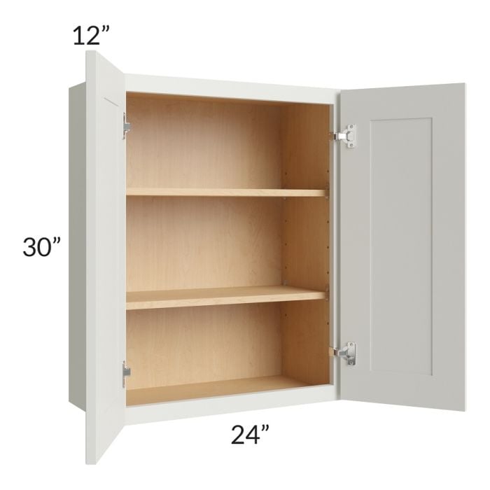 RTA Wellfleet Linen 24" x 30" Wall Cabinet