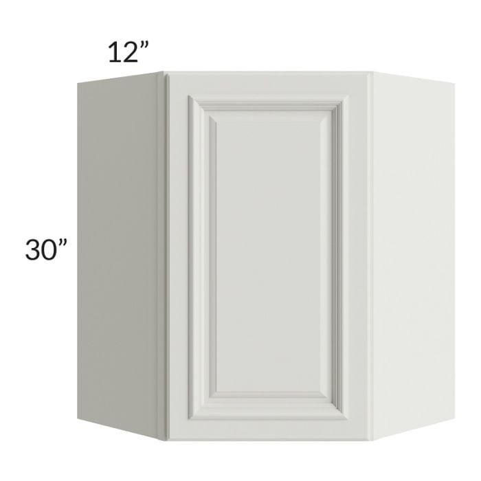 RTA Wellfleet Linen 24" x 30" Wall Diagonal Corner Cabinet