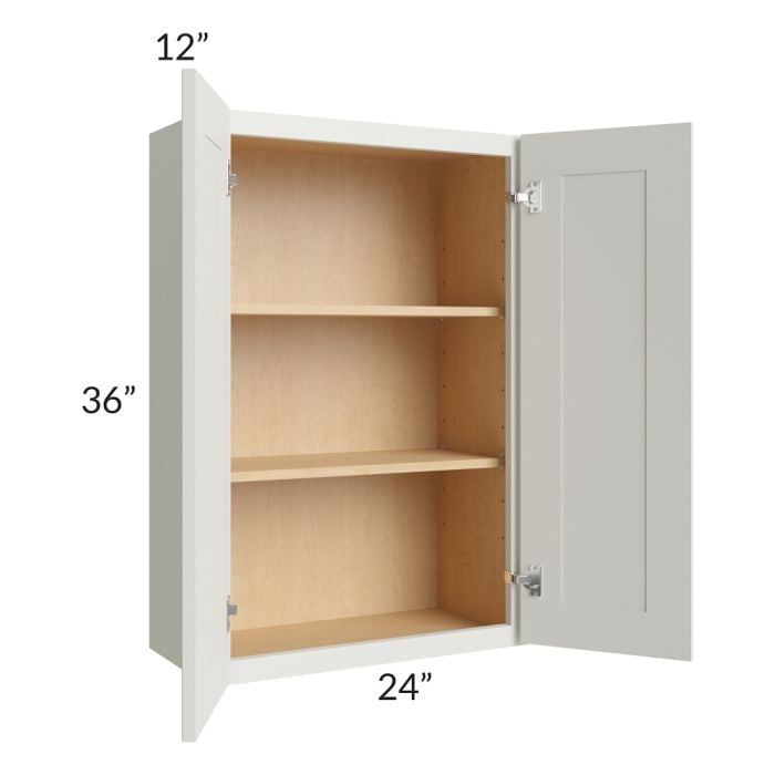 RTA Wellfleet Linen 24" x 36" Wall Cabinet
