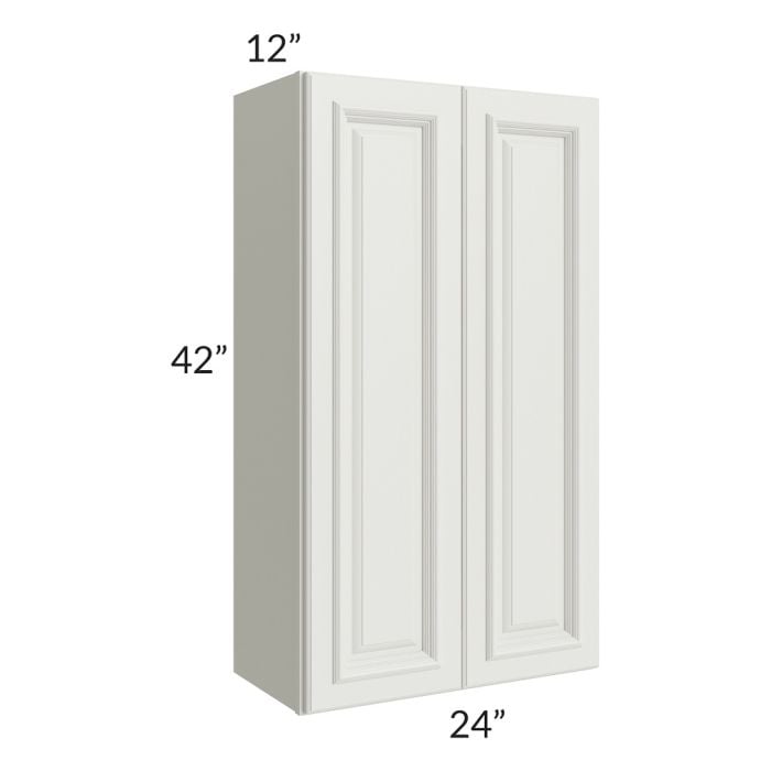 RTA Wellfleet Linen 24" x 42" Wall Cabinet