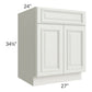 RTA Wellfleet Linen 27" Base Cabinet