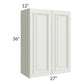 RTA Wellfleet Linen 27" x 36" Wall Cabinet