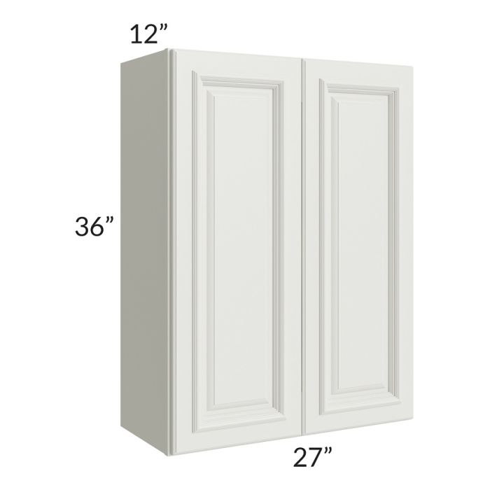RTA Wellfleet Linen 27" x 36" Wall Cabinet