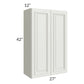 RTA Wellfleet Linen 27" x 42" Wall Cabinet