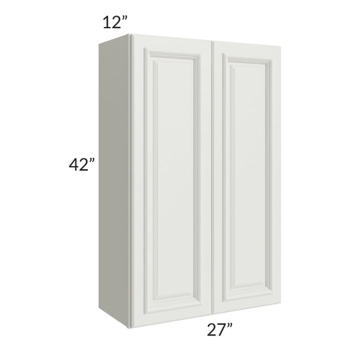 RTA Wellfleet Linen 27" x 42" Wall Cabinet