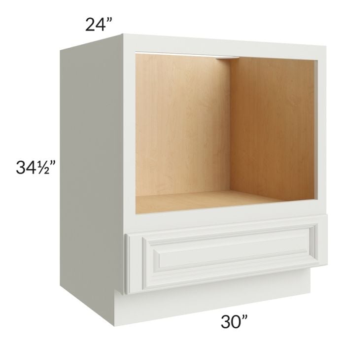 RTA Wellfleet Linen 30" Microwave Base Cabinet