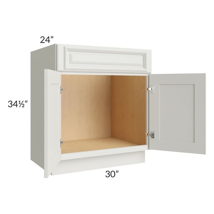 RTA Wellfleet Linen 30" Sink Base Cabinet
