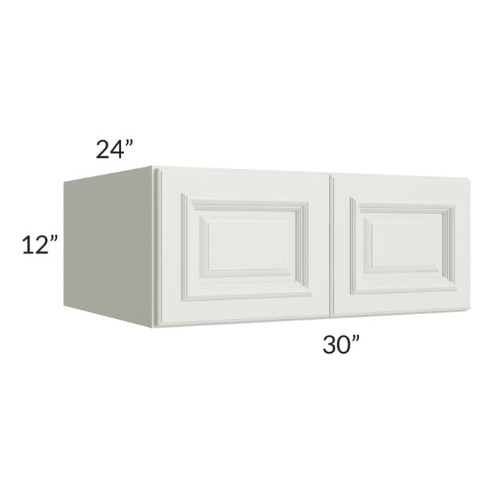 RTA Wellfleet Linen 30" x 12" x 24" Wall Cabinet