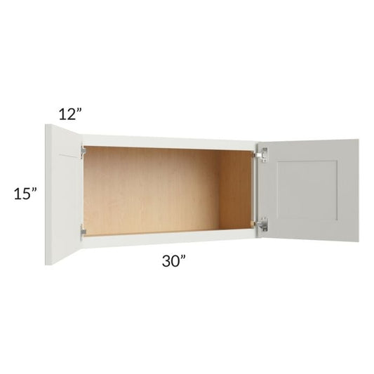RTA Wellfleet Linen 30" x 15" Wall Cabinet