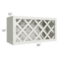 RTA Wellfleet Linen 30" x 15" Wine Rack Cabinet
