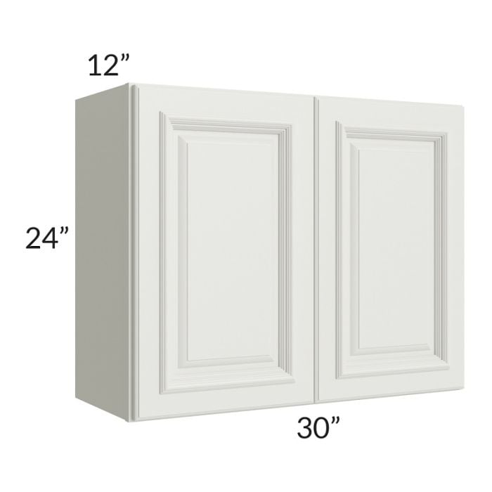 RTA Wellfleet Linen 30" x 24" Wall Cabinet