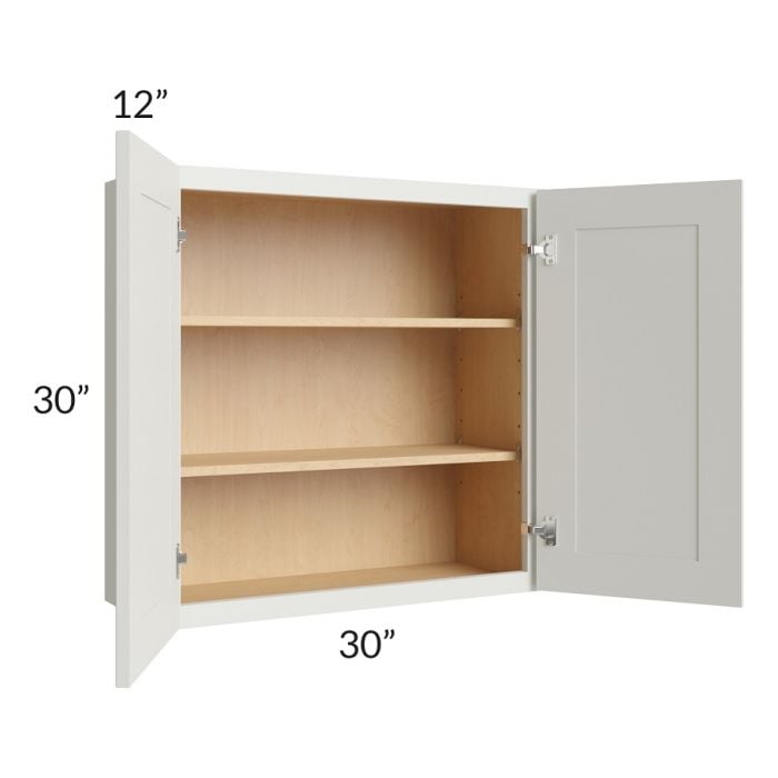 RTA Wellfleet Linen 30" x 30" Wall Cabinet