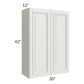 RTA Wellfleet Linen 30" x 42" Wall Cabinet