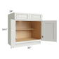 RTA Wellfleet Linen 33" Base Cabinet