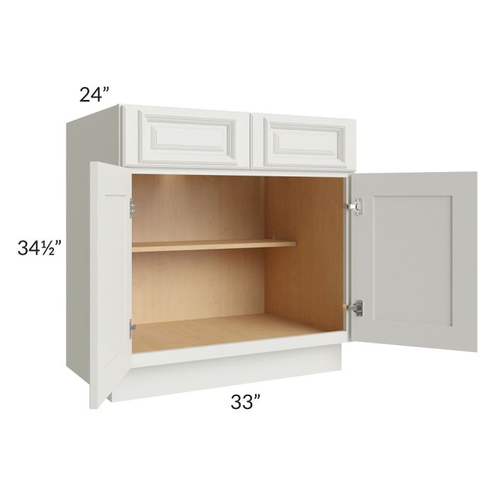 RTA Wellfleet Linen 33" Base Cabinet