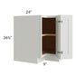 RTA Wellfleet Linen 33" Easy Reach Corner Base Cabinet