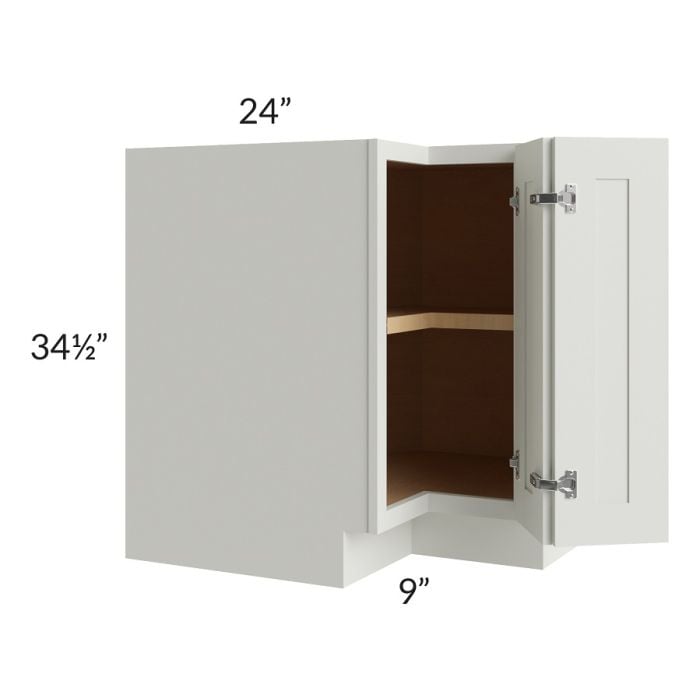 RTA Wellfleet Linen 33" Easy Reach Corner Base Cabinet