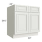 RTA Wellfleet Linen 33" Sink Base Cabinet
