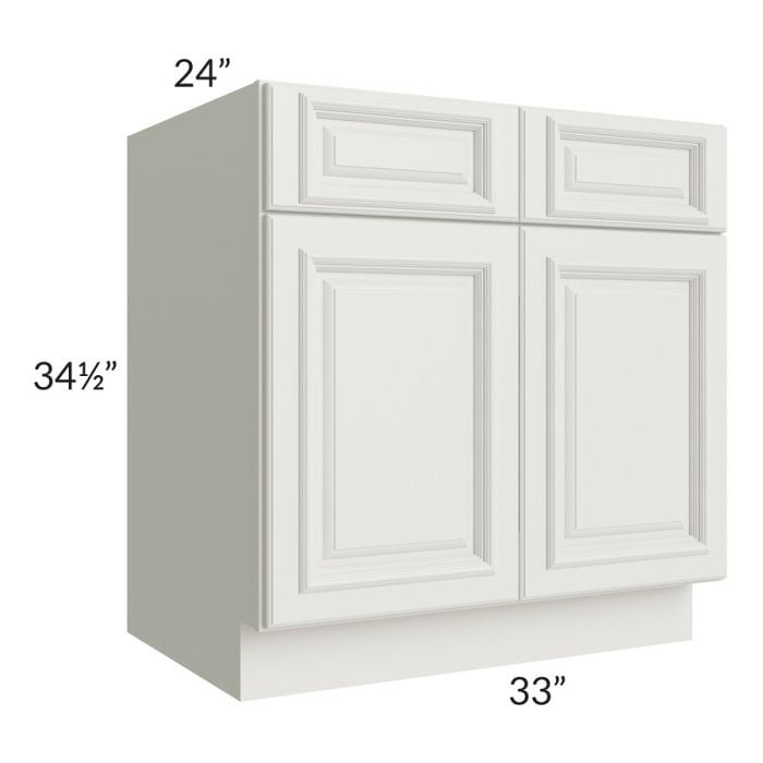RTA Wellfleet Linen 33" Sink Base Cabinet