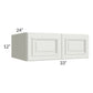 RTA Wellfleet Linen 33" x 12" x 24" Wall Cabinet