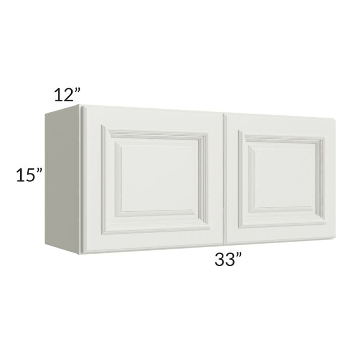 RTA Wellfleet Linen 33" x 15" Wall Cabinet