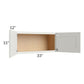 RTA Wellfleet Linen 33" x 15" Wall Cabinet