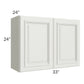 RTA Wellfleet Linen 33" x 24" x 24" Wall Cabinet
