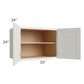 RTA Wellfleet Linen 33" x 24" x 24" Wall Cabinet