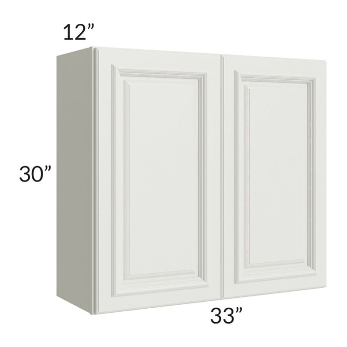 RTA Wellfleet Linen 33" x 30" Wall Cabinet