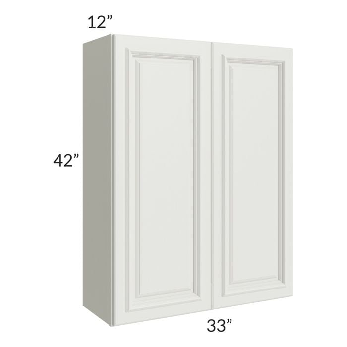 RTA Wellfleet Linen 33" x 42" Wall Cabinet