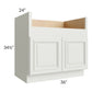 RTA Wellfleet Linen 36" Farm Sink Base Cabinet