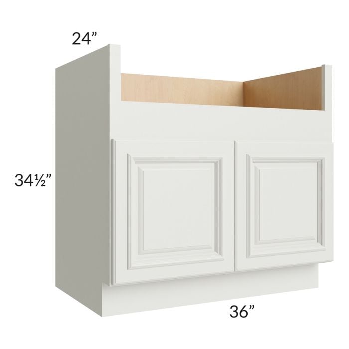RTA Wellfleet Linen 36" Farm Sink Base Cabinet