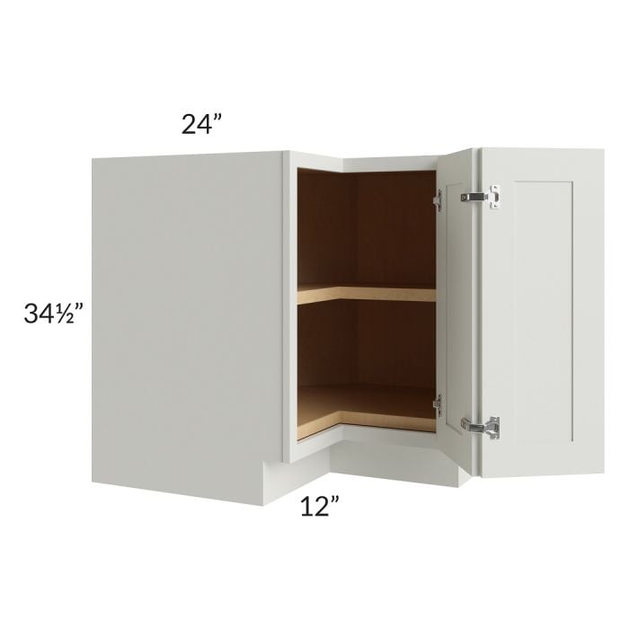 RTA Wellfleet Linen 36" Lazy Susan Base Cabinet