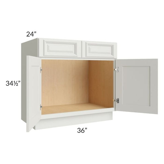 RTA Wellfleet Linen 36" Sink Base Cabinet