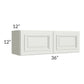 RTA Wellfleet Linen 36" x 12" Wall Cabinet