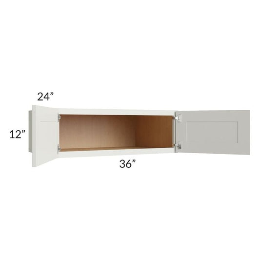 RTA Wellfleet Linen 36" x 12" x 24" Wall Cabinet
