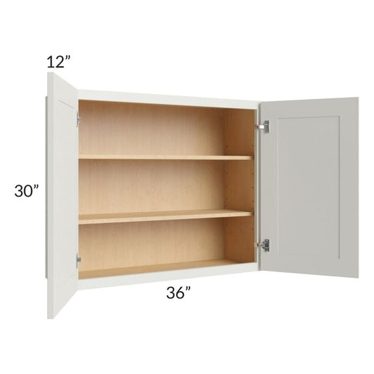 RTA Wellfleet Linen 36" x 30" Wall Cabinet
