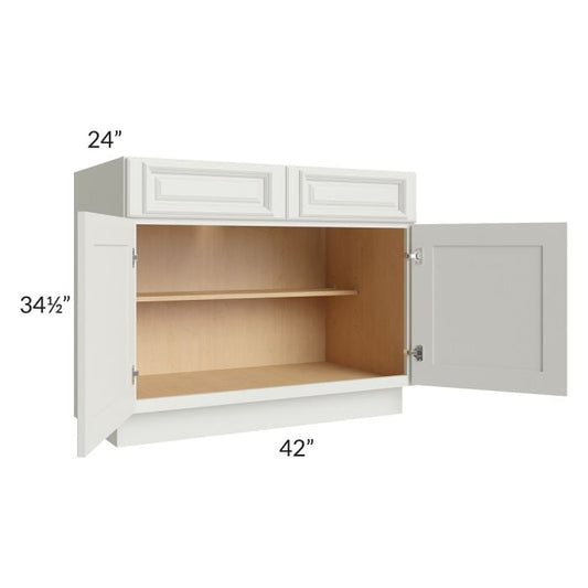 RTA Wellfleet Linen 42" Base Cabinet