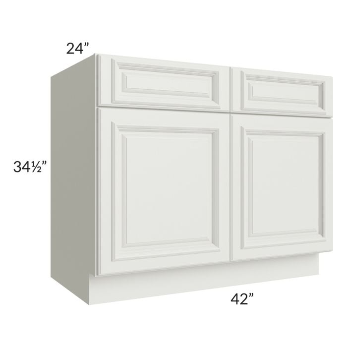 RTA Wellfleet Linen 42" Sink Base Cabinet