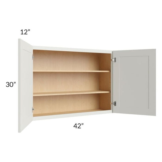 RTA Wellfleet Linen 42" x 30" Wall Cabinet