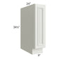 RTA Wellfleet Linen 9" Full Height Door Base Cabinet